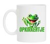 opkikkertje koffiemok koffiebeker mok kikker