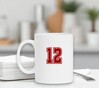 foto 4 Wit mokje met het cijfer 12