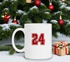 foto 3 Witte mok met het cijfer 24 als opdruk verjaardag