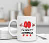 foto 2 Beker met opdruk verjaardag leeftijd 40 jaar woest aantrekkelijk
