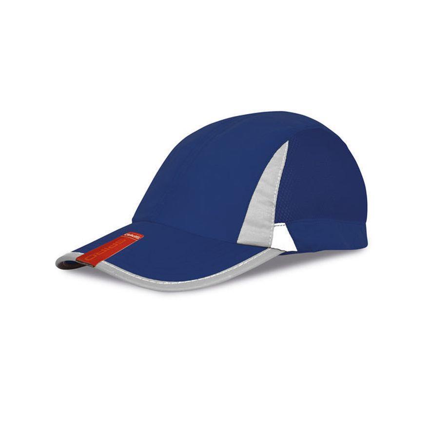 Cap marine blauw hockey stijl