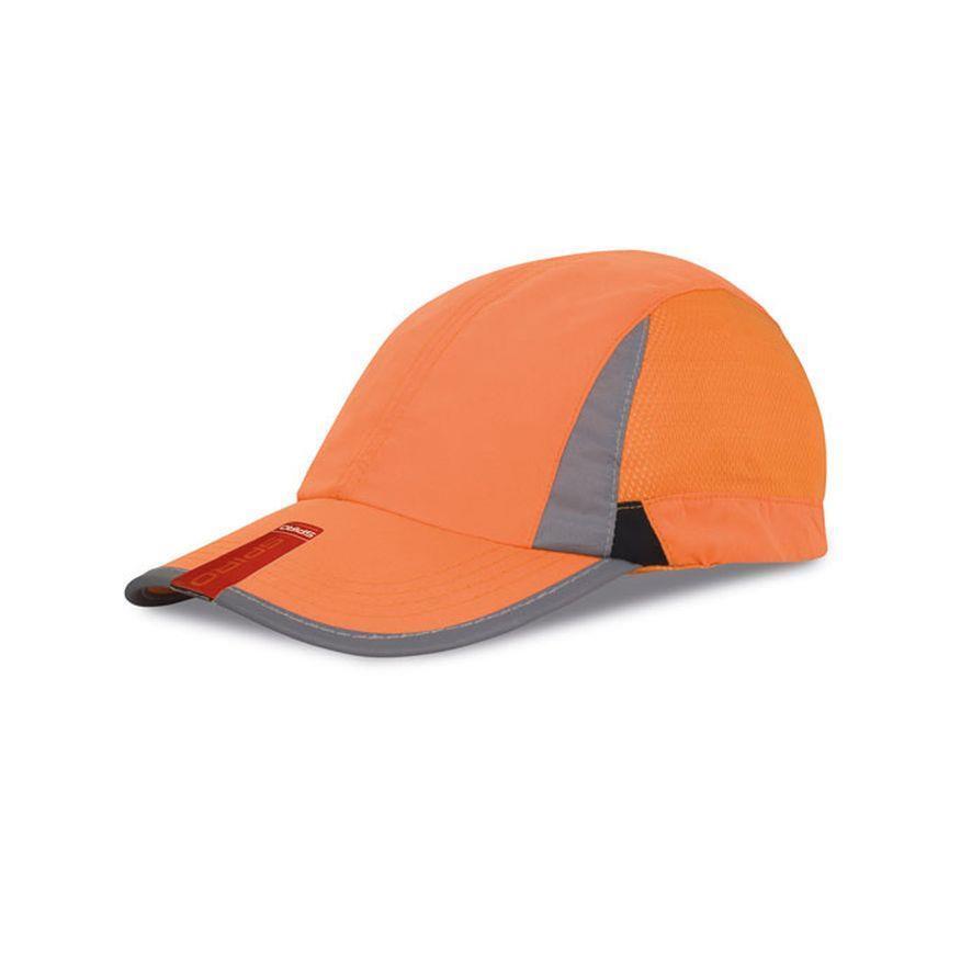 Cap oranje in hockey stijl