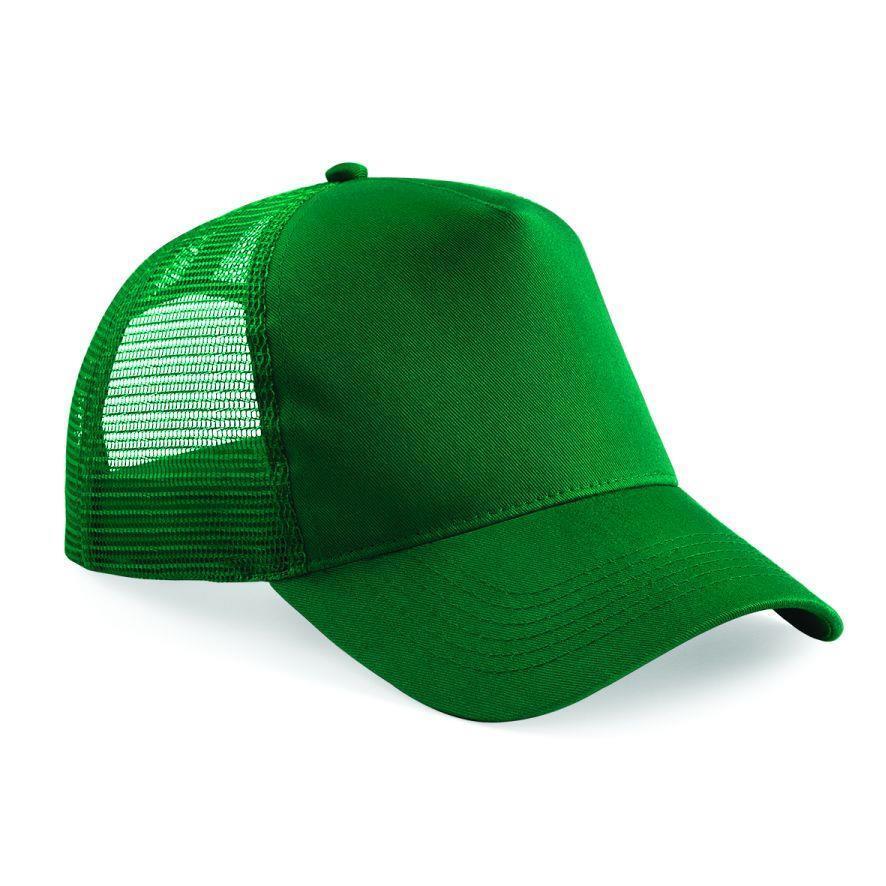 Fraaie trucker cap bottle green petje groen