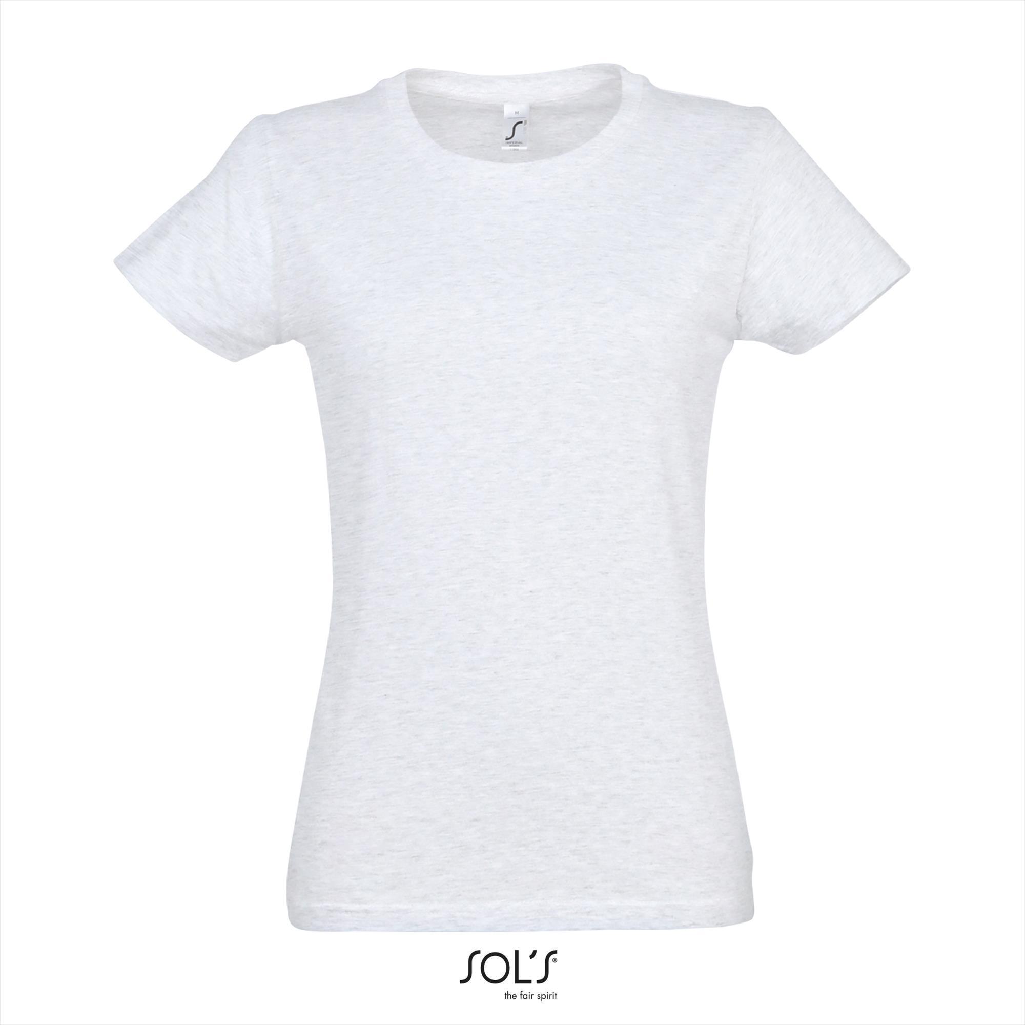 Klassieke dames T-shirt ash