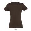 foto 2 Klassieke dames T-shirt Chocolade bruin
