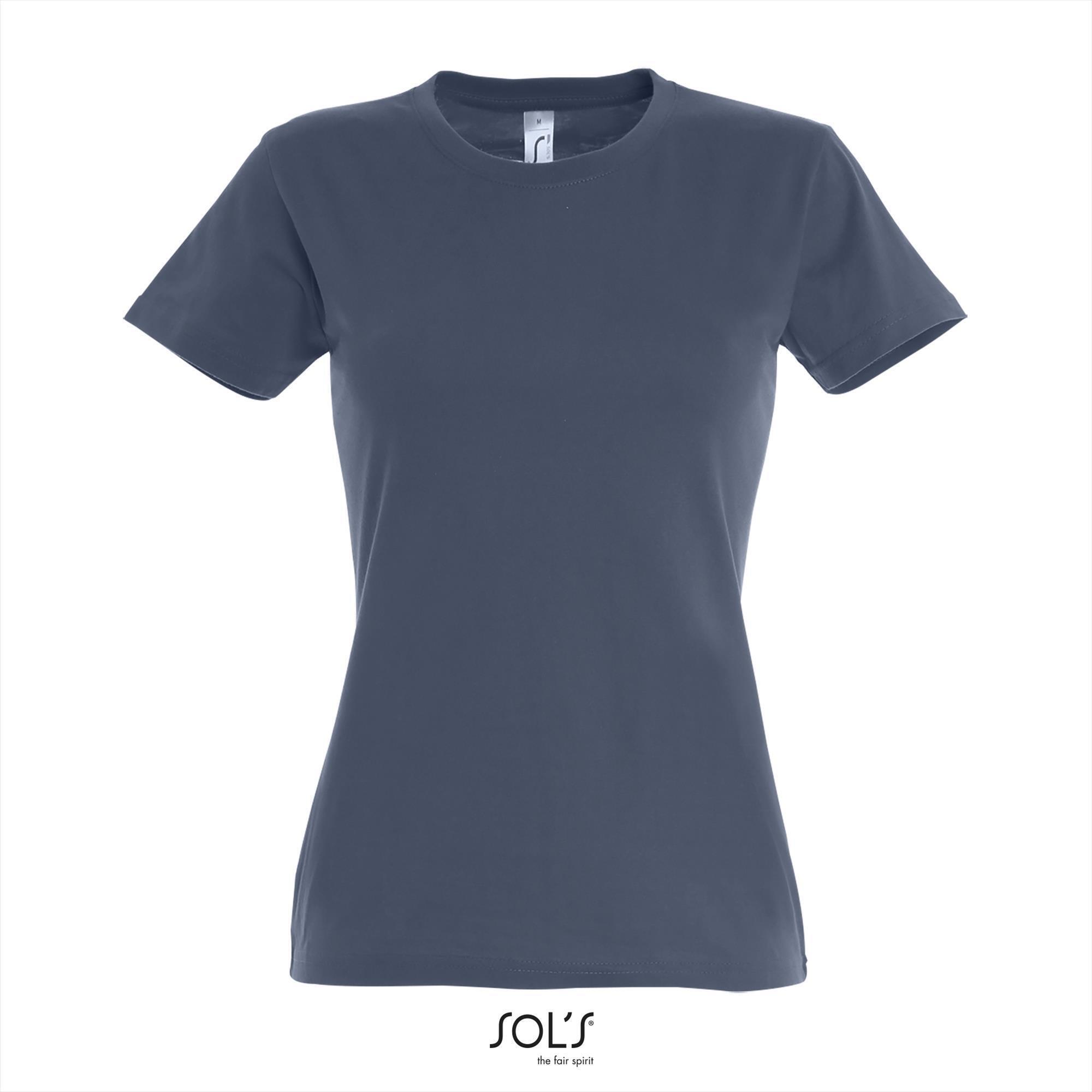 Klassieke dames T-shirt Denim