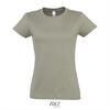 Klassieke dames T-shirt Khaki