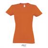 Klassieke dames T-shirt oranje