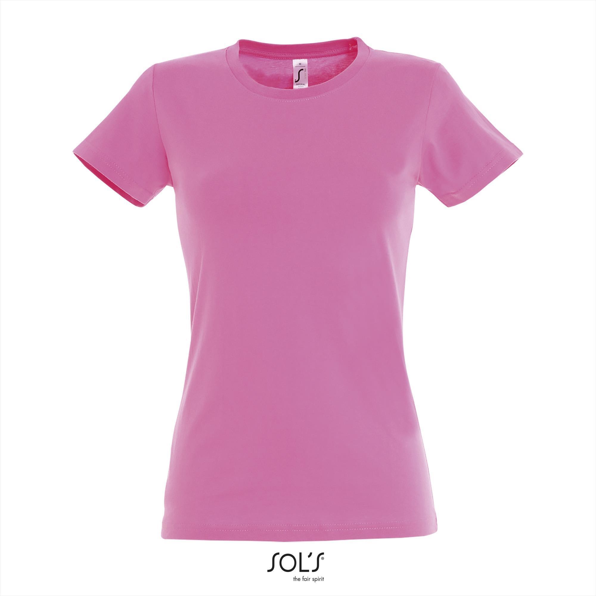 Klassieke dames T-shirt Orchid roze