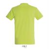 foto 2 Klassieke heren T-shirt appeltjes groen