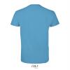 foto 2 Klassieke heren T-shirt aqua blauw