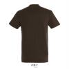 foto 2 Klassieke heren T-shirt chocolade bruin
