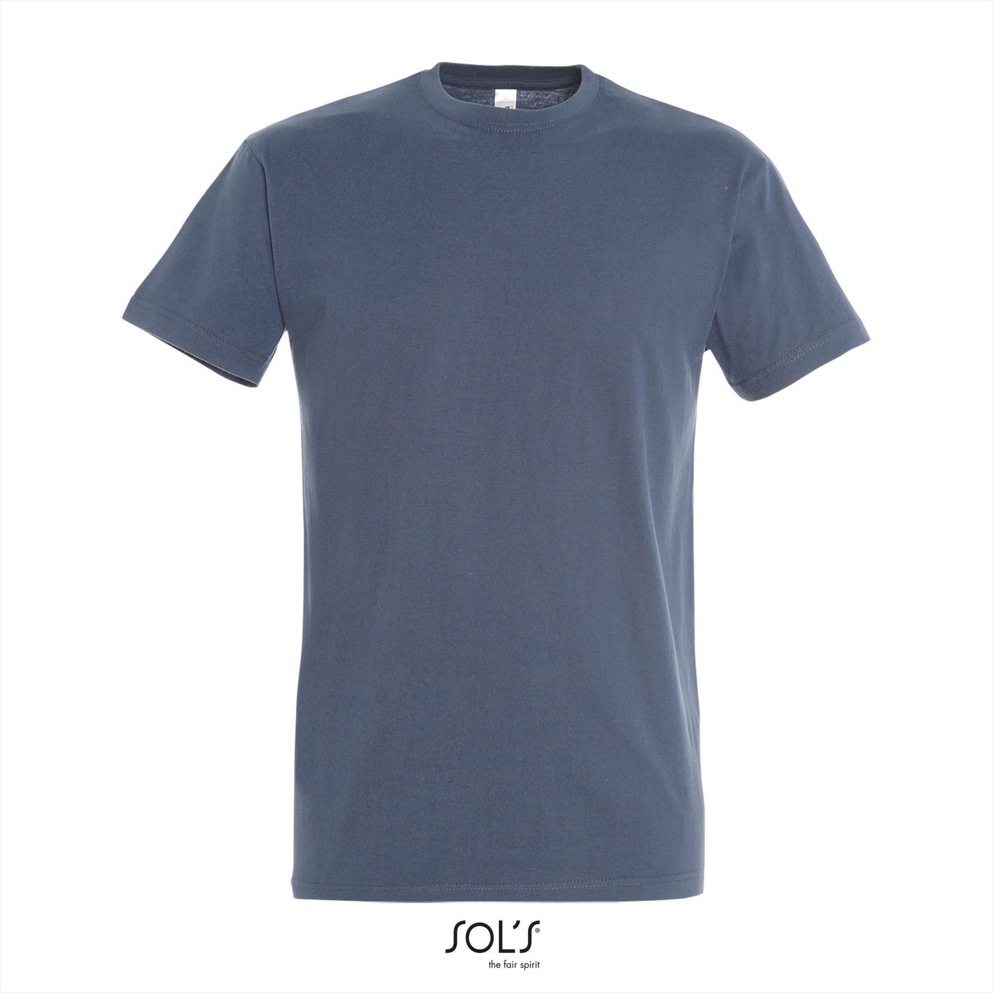 Klassieke heren T-shirt Denim