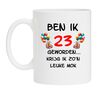 foto 1 Koffie of thee beker verjaardag leeftijd 23 jaar