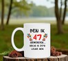 foto 4 Leuke cadeau mok voor de leeftijd van 47 jaar orgineel en kleurrijk