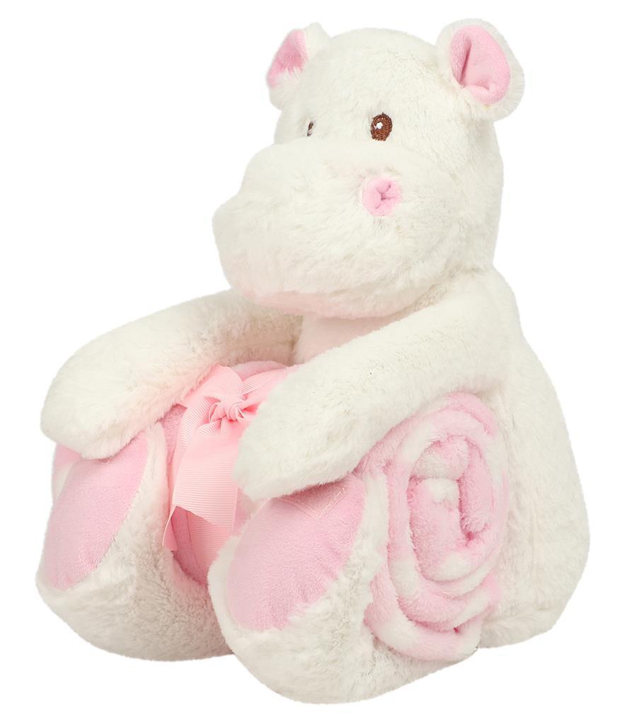 Leuke Nijlpaard knuffel roze