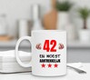 foto 3 Mok met  leuke opdruk verjaardag  42 jaar