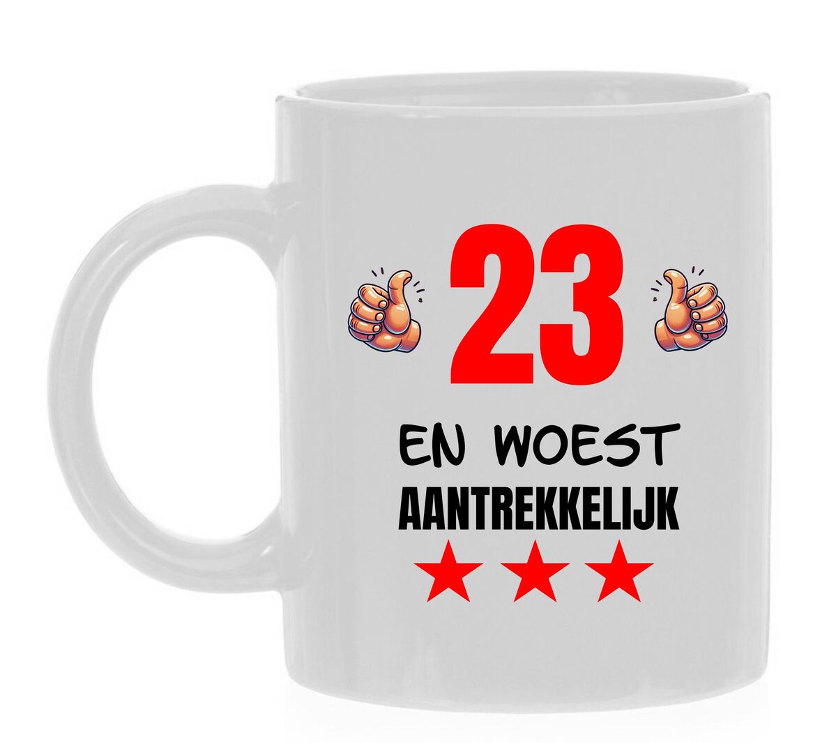 Mok verjaardag 23 jaar voor een woest aantrekkelijke jarige