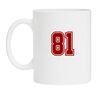 Mok wit getal 81