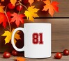foto 3 Mok wit getal 81
