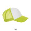 foto 3 Pet Neon groen met gaas aan de achterkant Cap jaren 80 eighties 