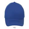 Pet Royal blue met gaas aan de achterkant Blauwe Cap