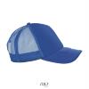 foto 3 Pet Royal blue met gaas aan de achterkant Blauwe Cap 