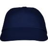 foto 2 Petje marine blauw 5-panel cap met 2 geborduurde ventilatiegaatjes.