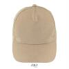 Petje zandkleurig cap