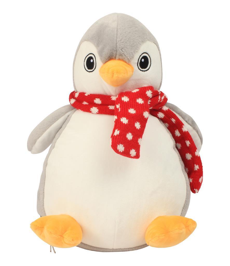 Pinguin knuffel met rode das