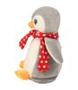 foto 2 Pinguin knuffel met rode das