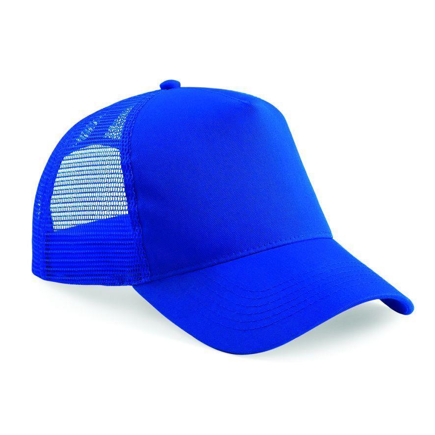 Trucker cap helder blauw