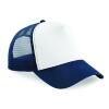 Trucker cap Marine blauw met wit