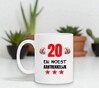 foto 4 Verjaardag beker voor koffie of thee twintig jaar woest aantrekkelijk