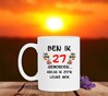 foto 4 Verjaardag koffie mok met orginele tekst leeftijd 27 jaar