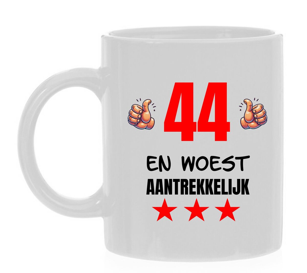 Woest aantrekkelijke mok voor een leeftijd van 44 jaar