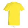Klassieke heren T-shirt  lemon geel
