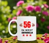foto 4 Mok bedrukt met tekst woest aantrekkelijk 56 jaar verjaardag