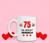 foto 4 Mok leeftijd 75 jaar leuk en grappig cadeau verjaardag woest aantrekkelijk