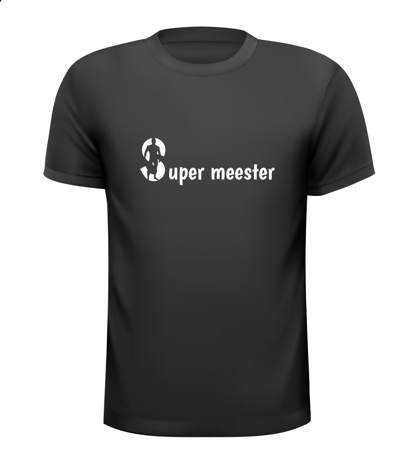 Super meester T-shirt bedankje voor juffen en meester dag