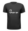 super opa T-shirt cadeau juffen en meesterdag