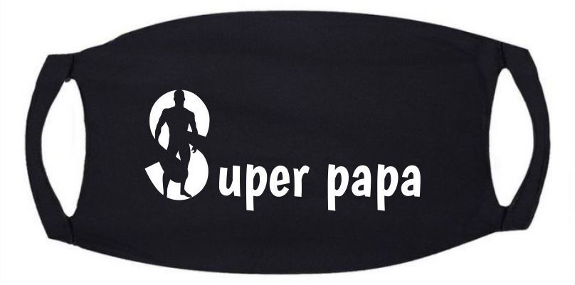 Super papa mondkapje mondmasker kadootje