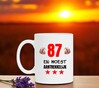 foto 2 Beker met leeftijd verjaardag 87 jaar woest aantrekkelijk