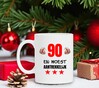 foto 4 Grappige mok met tekst erop bedrukt leeftijd orgineel cadeau 91 jaar voor een verjaardag