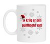 kerst koffiemok Ik krijg er een punthoofd van! grappige kerstmok