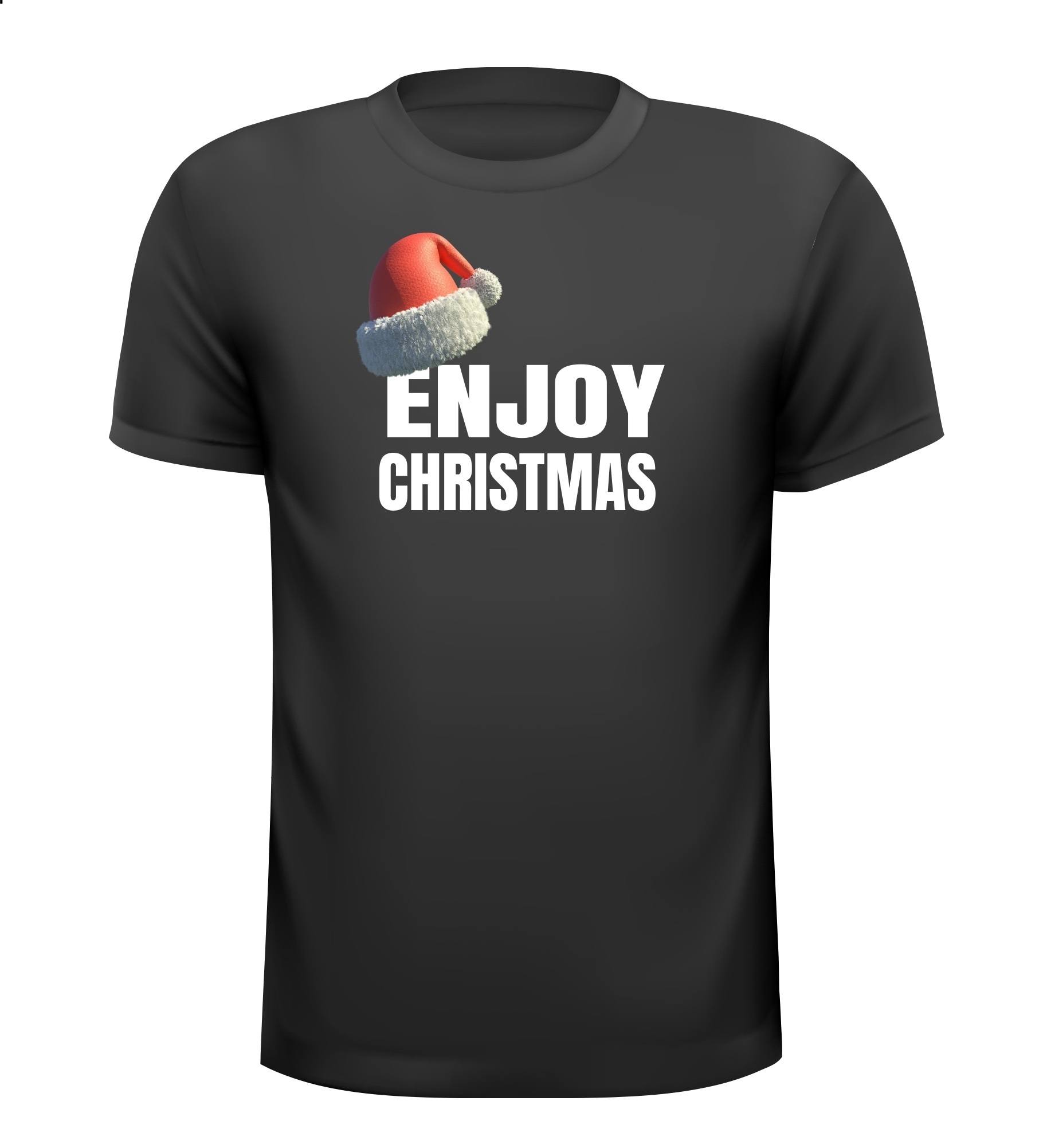kerst T-shirt enjoy christmas geniet van de feestdagen