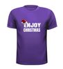foto 3 kerst T-shirt enjoy christmas geniet van de feestdagen