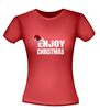 foto 8 kerst T-shirt enjoy christmas geniet van de feestdagen