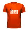 foto 9 kerst T-shirt enjoy christmas geniet van de feestdagen