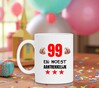 foto 4 Leuke mok voor een verjaardag leeftijd 99 jaar met grappige tekst